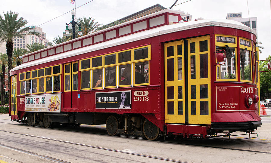 NOLA Trolley 2013 Photograph by Jame Hayes