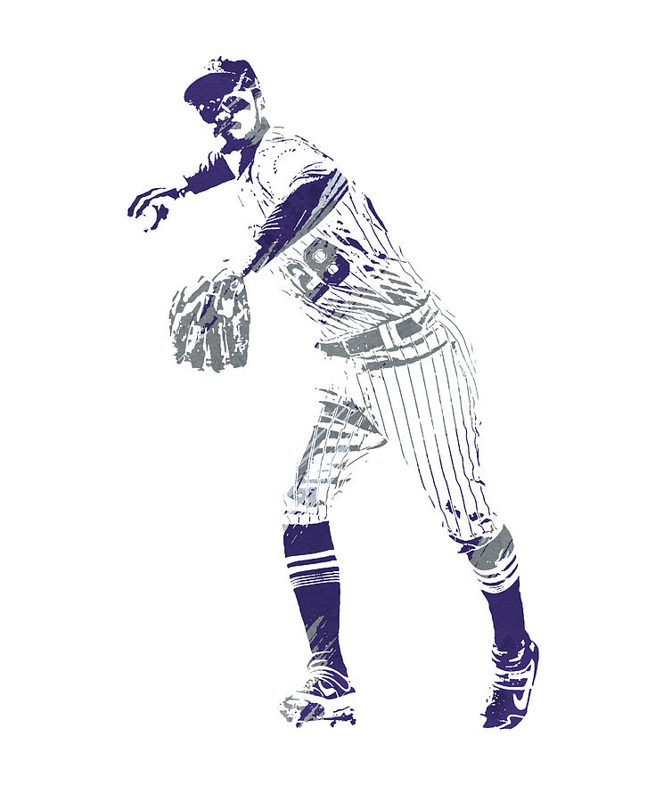 Nolan Arenado COLORADO ROCKIES WATERCOLOR STROKES PIXEL ART 3 by Joe Hamilton Nolan Arenado COLORADO ROCKIES WATERCOLOR STROKES PIXEL ART 3 by Joe Hamilton