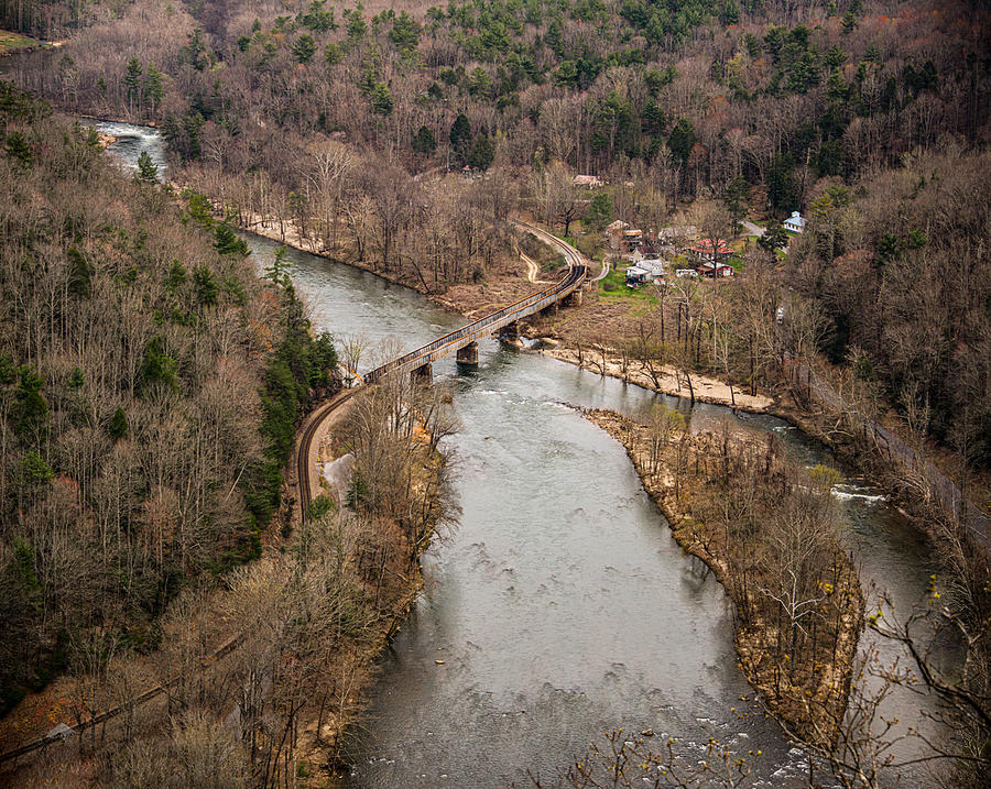 Nolichucky River Railroad Crossing Photograph By JSPowers Photography ...