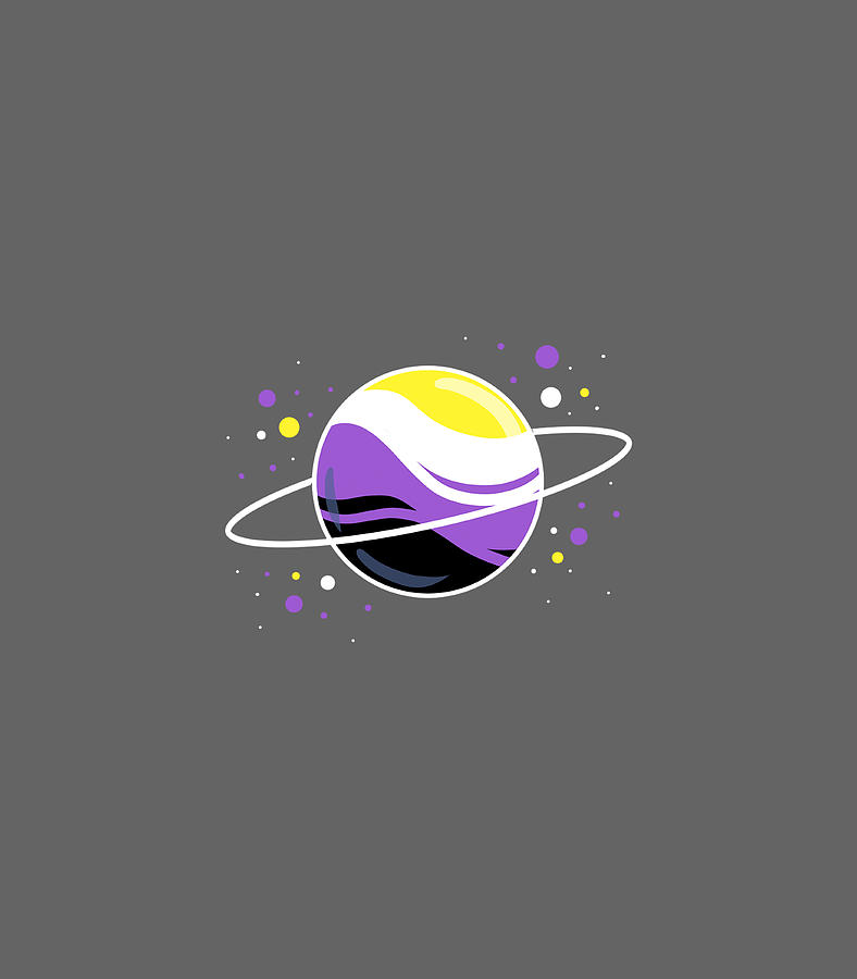 Genderfluid Outer Space Planet Aesthetic