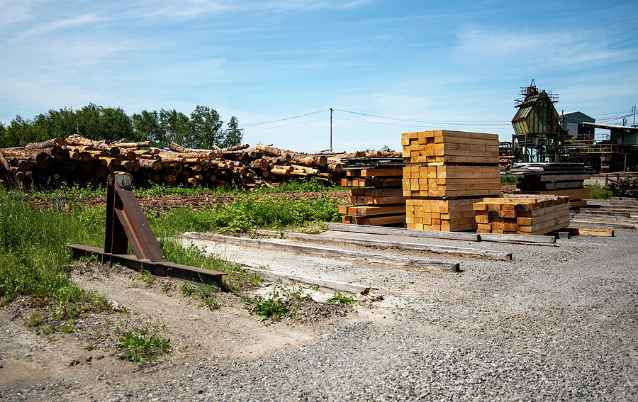Nooksack Lumber Mill Photograph by Tom Cochran