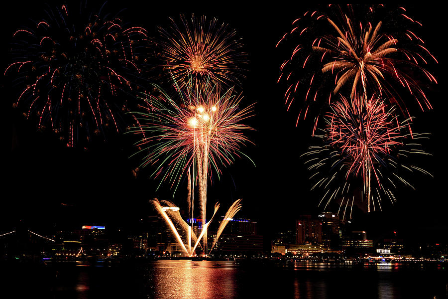 Independence Day Photograph - Norfolk Fireworks #6 by Pete Federico Independence Day Photograph - Norfolk Fireworks #6 by Pete Federico