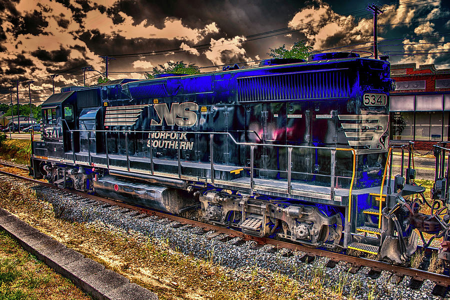 Norfolk Southern Engine Photograph by Alan Goldberg