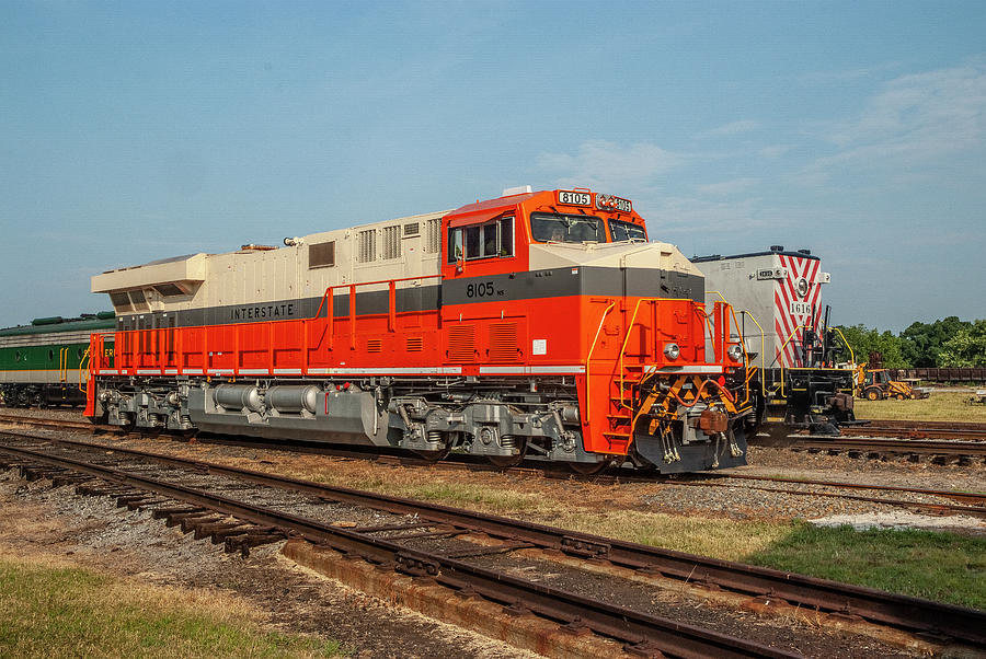Norfolk Southern Heritage Locomotive Interstate No 8105 Photograph by Matthew Irvin