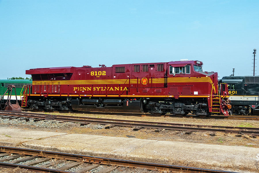 Norfolk Southern Heritage Locomotive Pennsylvania No 8102 Photograph by Matthew Irvin