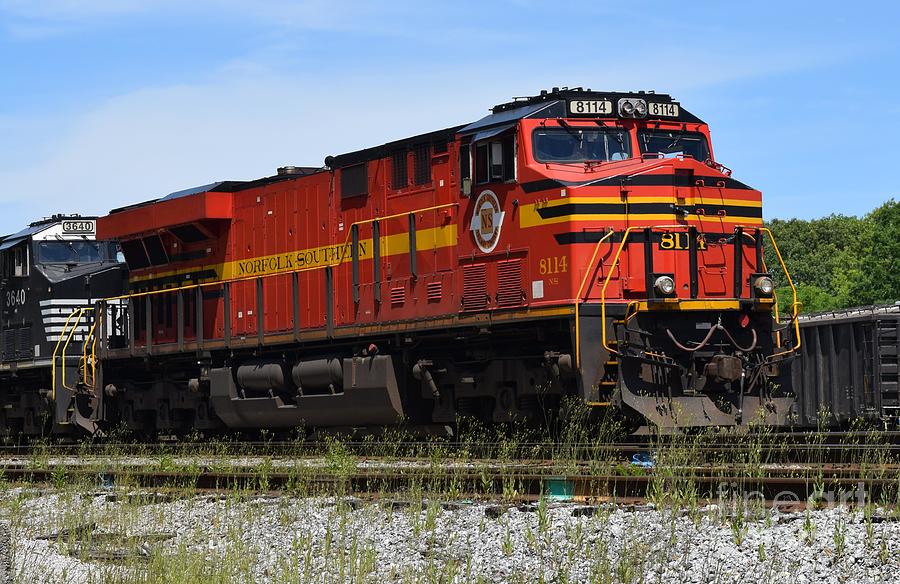 Norfolk Southern Heritage Unit 1 Photograph By Timothy Smith - Fine Art ...