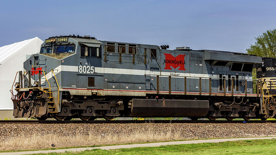 Norfolk Southern, NS 8025 GE ES44AC Pyrography by Steelrails Photography