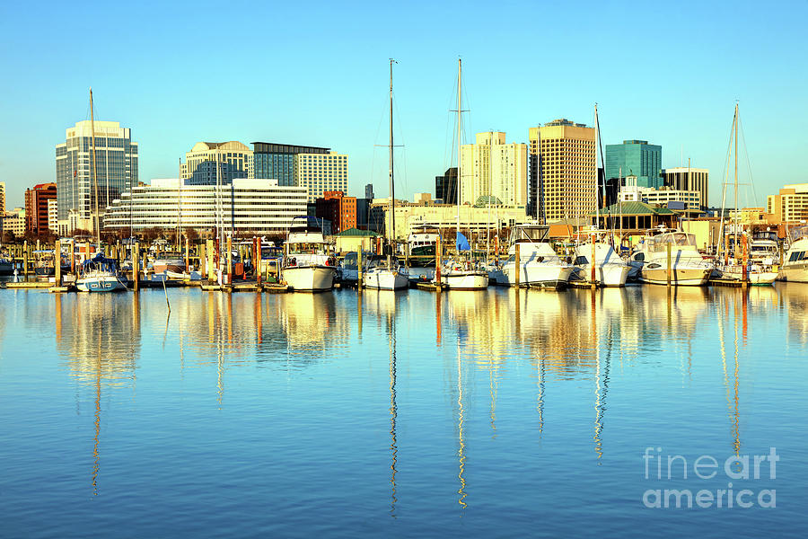 Norfolk, Virginia Waterfront Photograph by Denis Tangney Jr - Fine Art ...