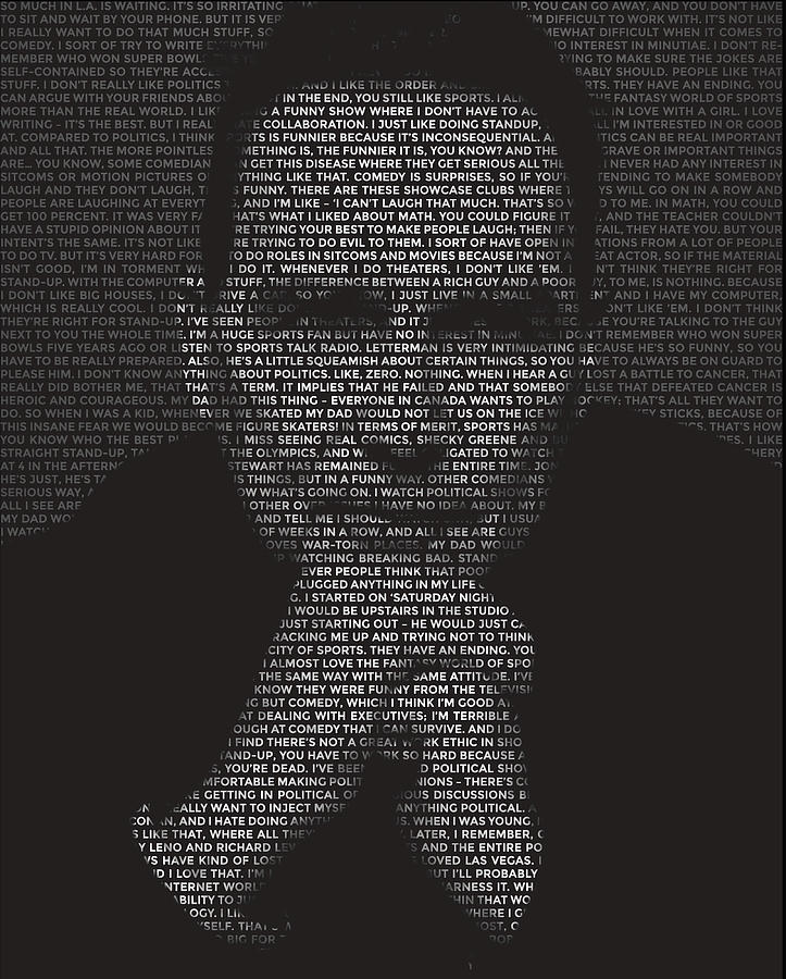 Norm Macdonald Best Quotes Poster green girl Painting by Owen Ashley | Pixels