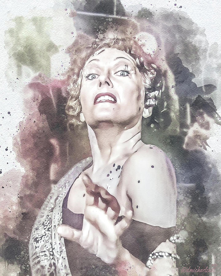 Norma Desmond Digital Art By D Artagnan Michaels Pixels