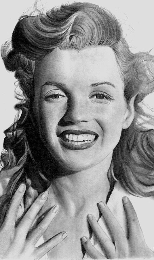 Norma Jean Poster Digital Art by Joshua Williams | Fine Art America