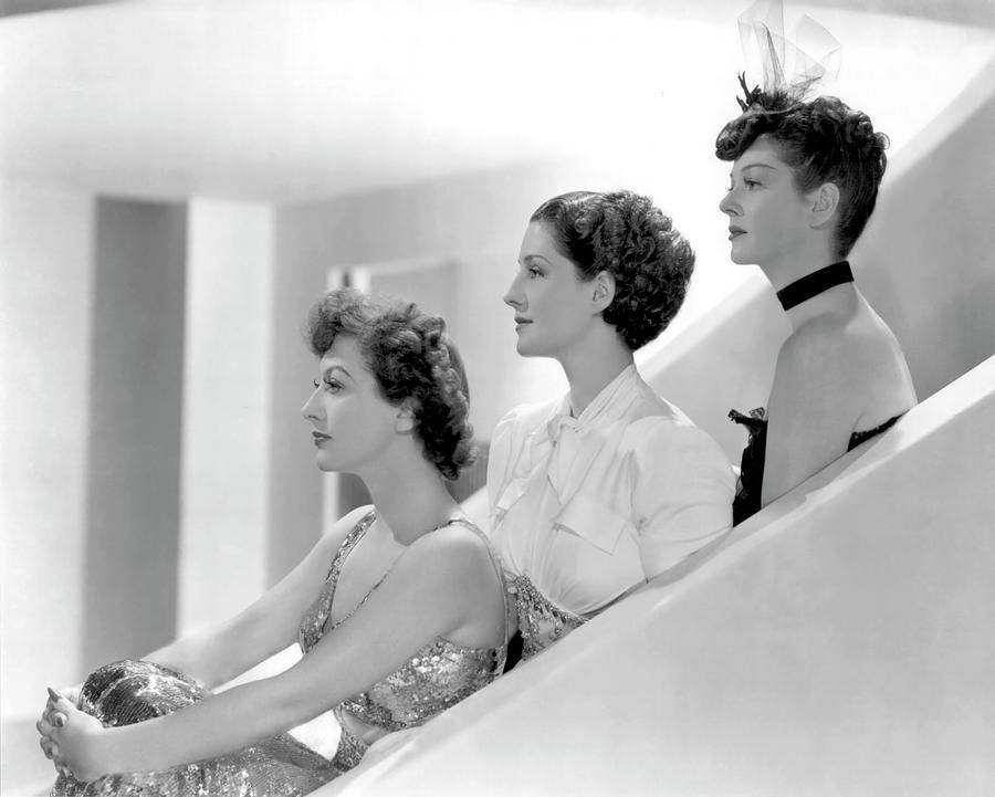 Norma Shearer Rosalind Russell And Joan Crawford In The Women 1939 Directed By George Cukor