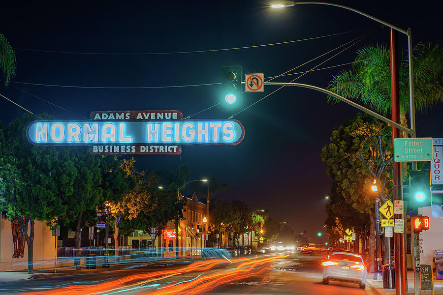 Normal Heights. San Diego Sign During Coronavirus by McClean ...