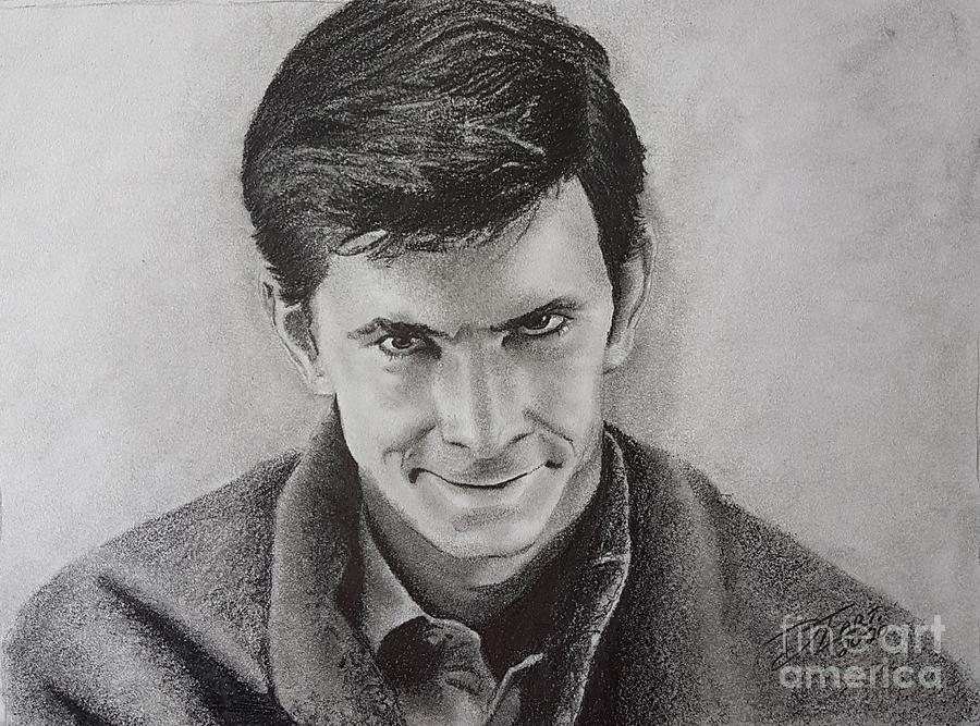 Norman Bates Drawing by DTLART Dave LeBlanc - Fine Art America