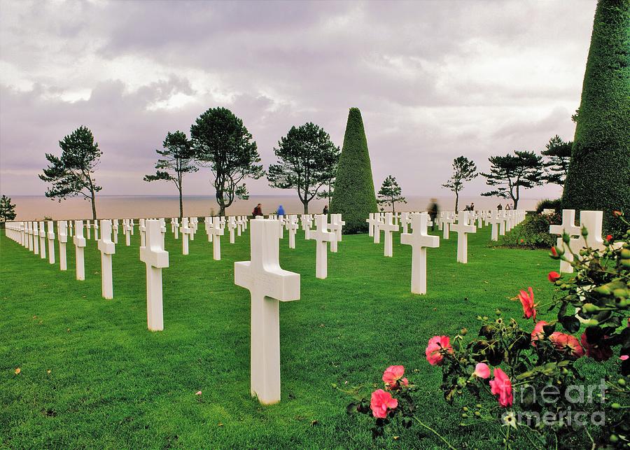 Normandy American Cemetery Photograph by Michael McCormack