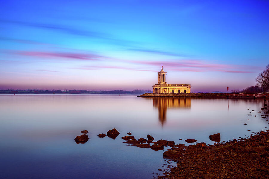 Normanton Church in the early morning Photograph by John Wright Normanton Church in the early morning Photograph by John Wright