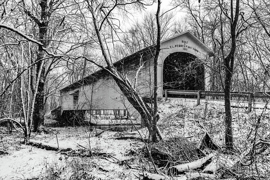 Norris Ford Covered Bridge Photograph by Scott Smith