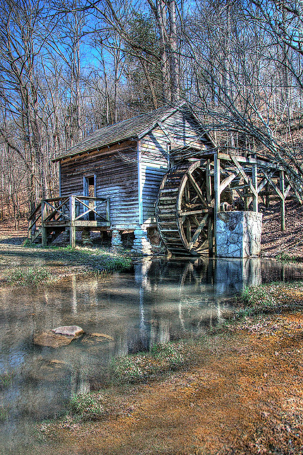 Rice Grist Mill Photograph by Randall Dill