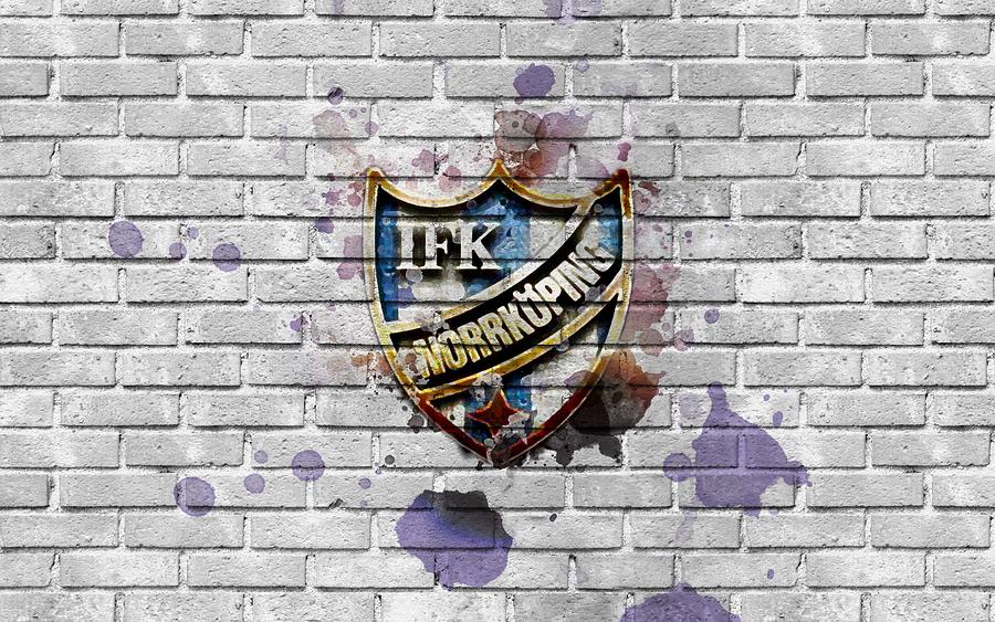 Norrkoping Fc Golden Logo Allsvenskan Football Ifk Norrkoping Swedish Football Club Norrkoping Logo Soccer Sweden Digital Art By Lexie Howe