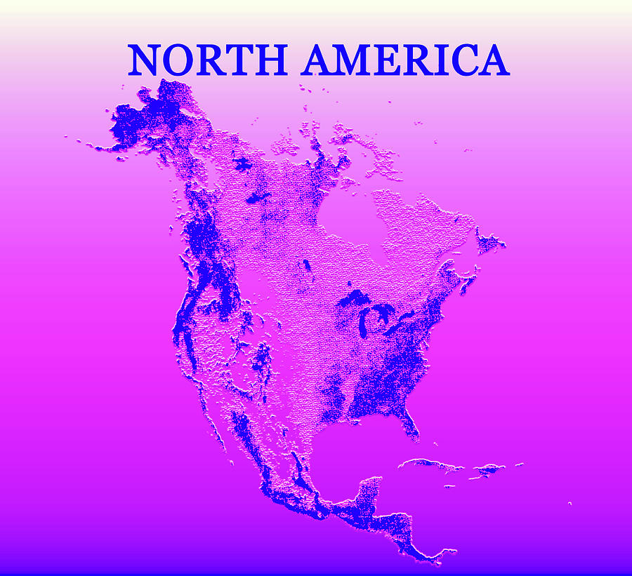 North America Color Work A Digital Art