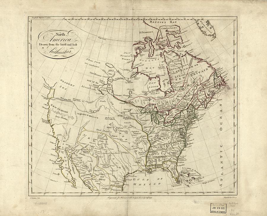 North America drawn from the latest and best authorities. LOC 74693108 ...