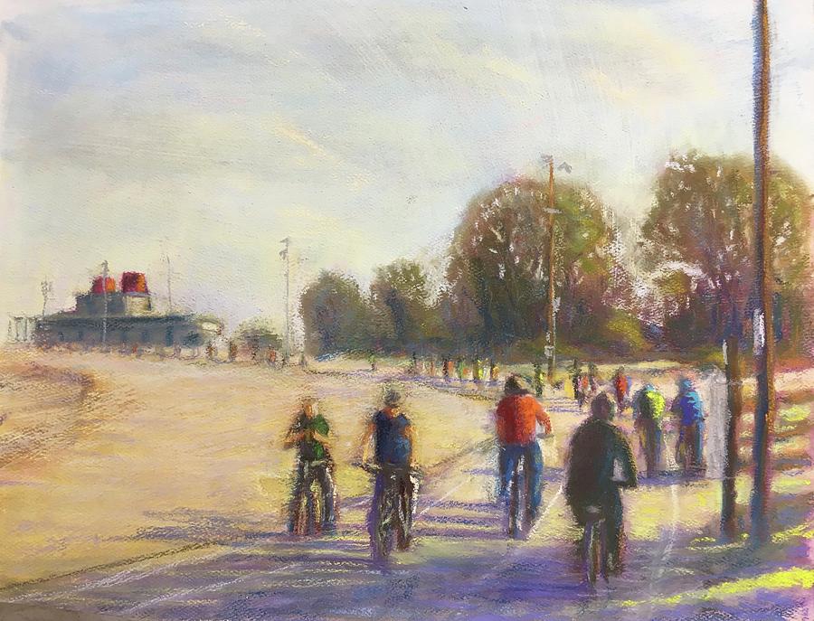 North Avenue Beach Painting by Will Germino