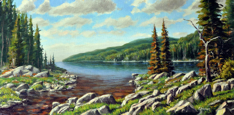 Nature Painting - North Bay by Rick Hansen