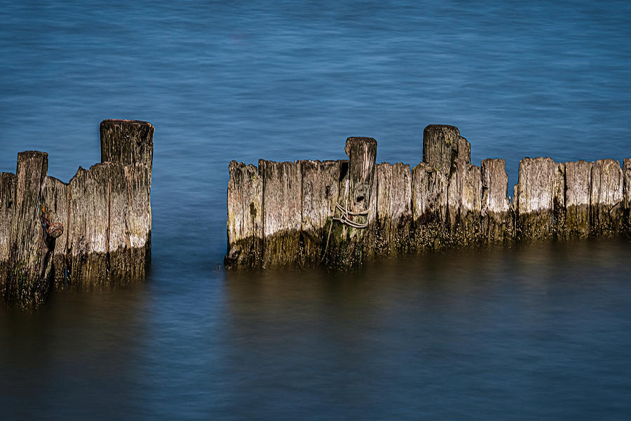 North Beach Pier Remnants #2 Photograph by Stuart Litoff