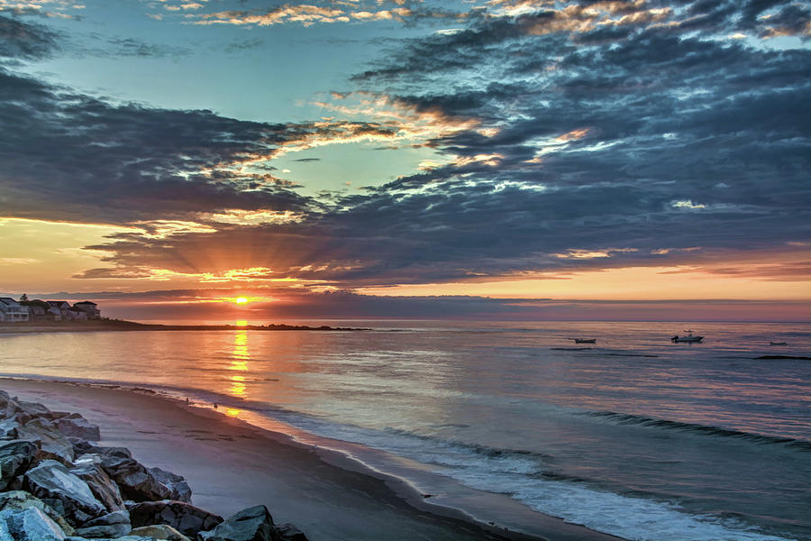 North Beach Sunrise Photograph by David Thompsen