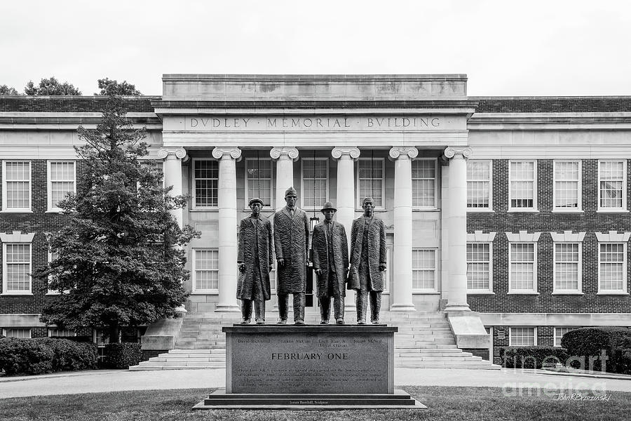 North Carolina A and T State Dudley Memorial Building Photograph by University Icons