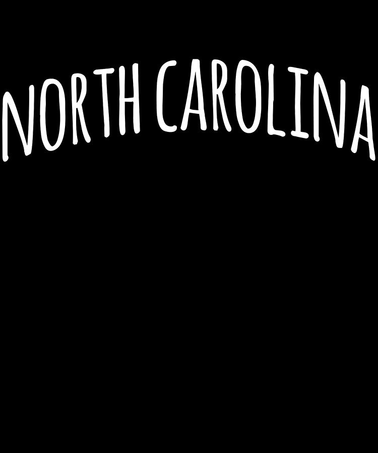 North Carolina Cute Digital Art by Flippin Sweet Gear