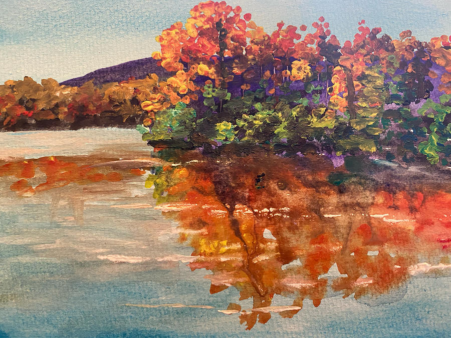 North Carolina Foliage Painting by Larry Whitler