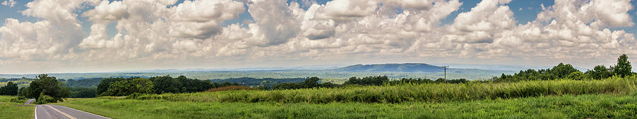 North Carolina Piedmont Sauratown Panorama 108 Photograph by Dan Carmichael