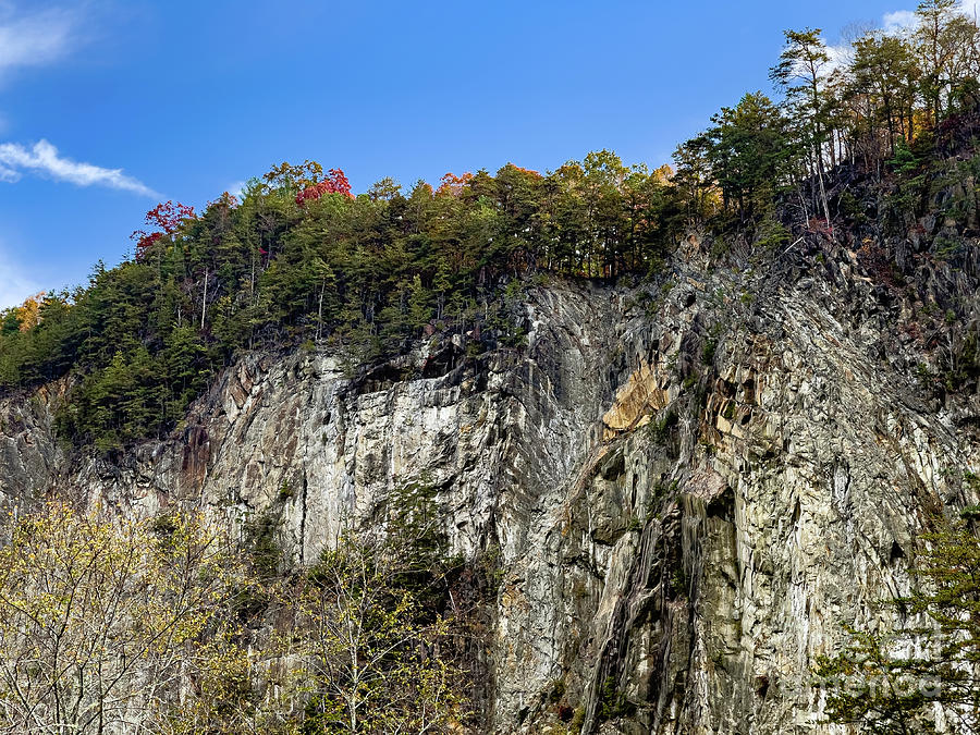 Fall Photograph - North Carolina Summits by Edward Sobuta