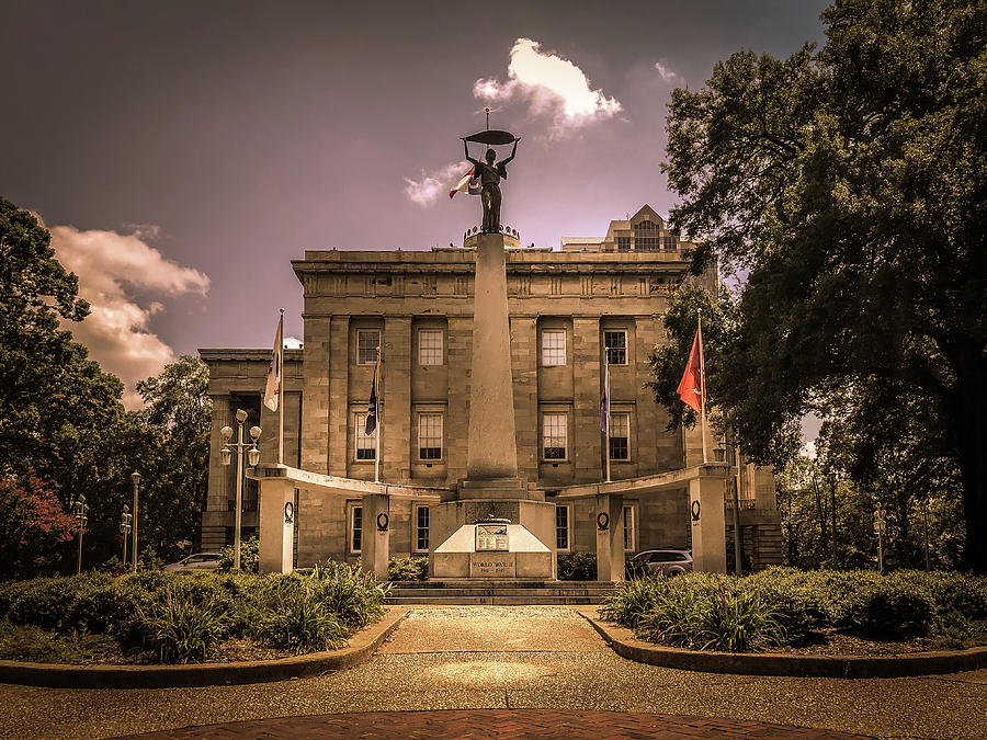 North Carolina Veterans Monument Photograph by Art Spectrum