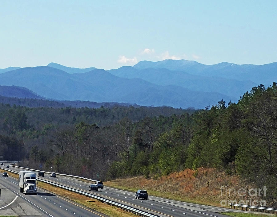  North Carolina1 Smokies View I40 Photograph by Lizi Beard-Ward