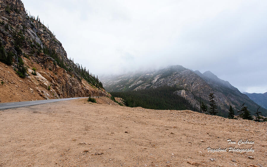 North Cascades Highway at Cloudy Washington Pass Photograph by Tom Cochran