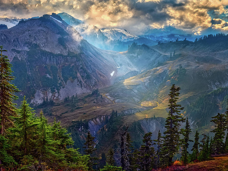 Mountain Photograph - North Cascades by Thomas Hall