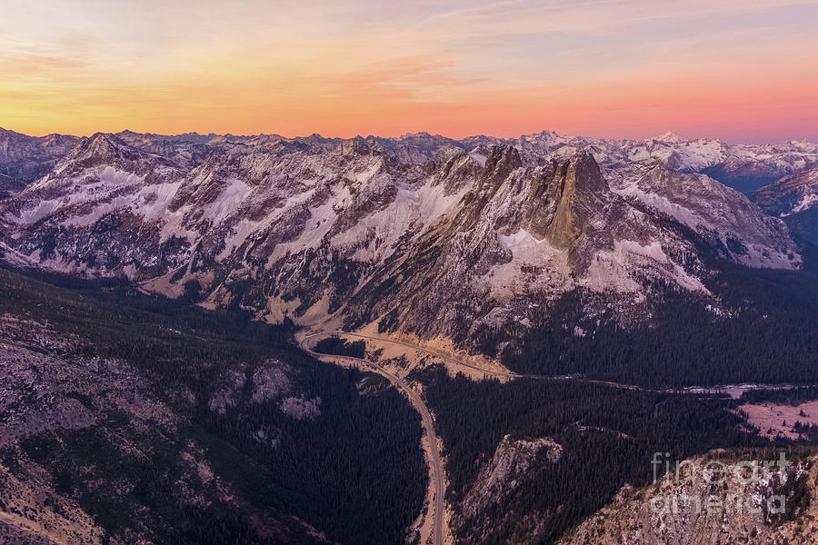 North Cascades Washington Pass Sunrise Photograph