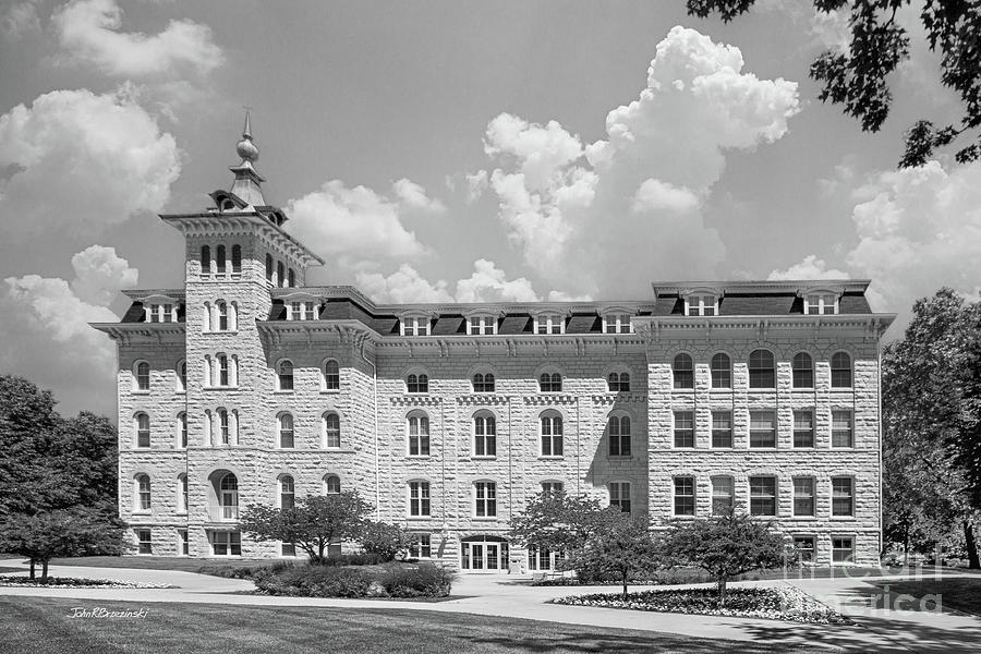 North Central College Old Main Photograph by University Icons