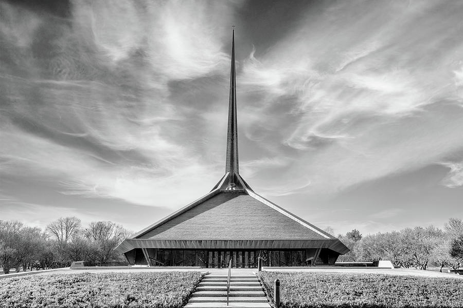 North Christian Church - Columbus, Indiana Photograph by Susan Rissi Tregoning