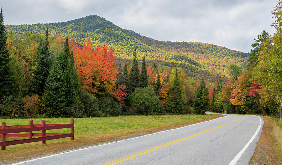 North Country Autumn Highway Photograph by White Mountain Images