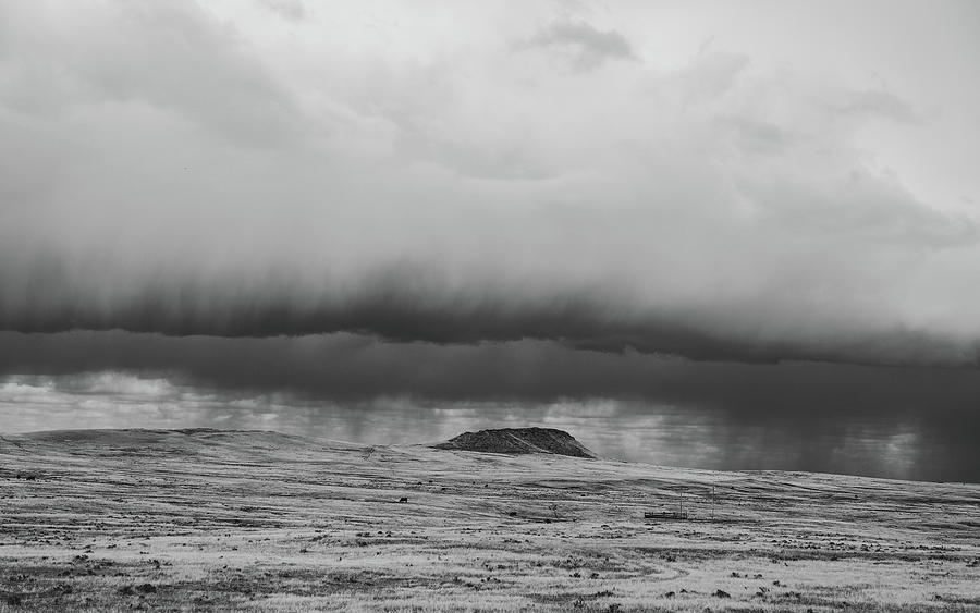 North Dakota High Plains Storm Photograph by Dan Sproul