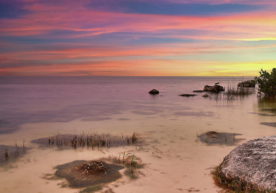 North Florida Sunset II Photograph by Jon Glaser