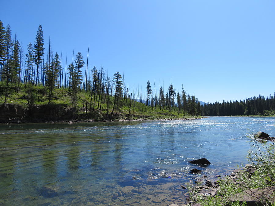 North Fork Flathead River Photograph by Tiffany Sims - Fine Art America