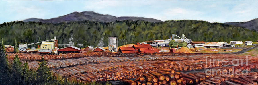 North Fork Mill Painting