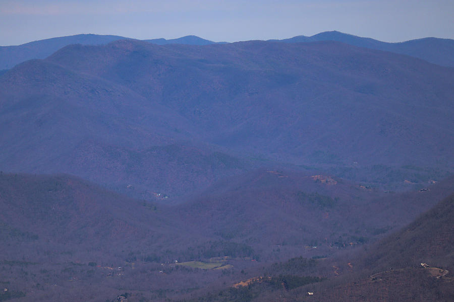 North Georgia Mountain Tints Photograph by Ed Williams