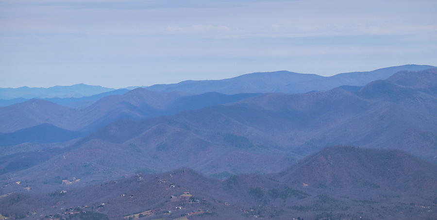 North Georgia Mountains Panorama Photograph by Ed Williams