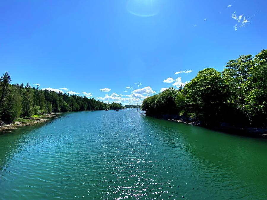 Maine Photograph - North Haven Waterway by Jonathan Sabin Maine Photograph - North Haven Waterway by Jonathan Sabin