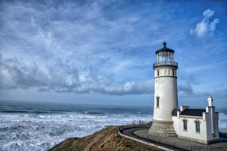 North head Lighthouse Photograph by Glen Wilkerson - Fine Art America